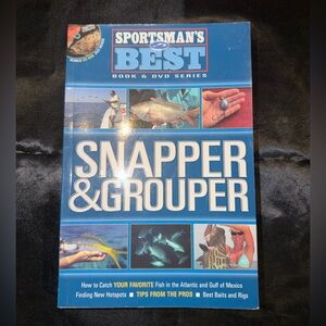 Sportsman’s Best Snapper & Grouper Fishing Book w/ Bonus DVD